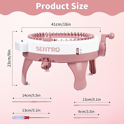 SENTRO Machine à Tricoter, 48 Aiguilles Intelligente