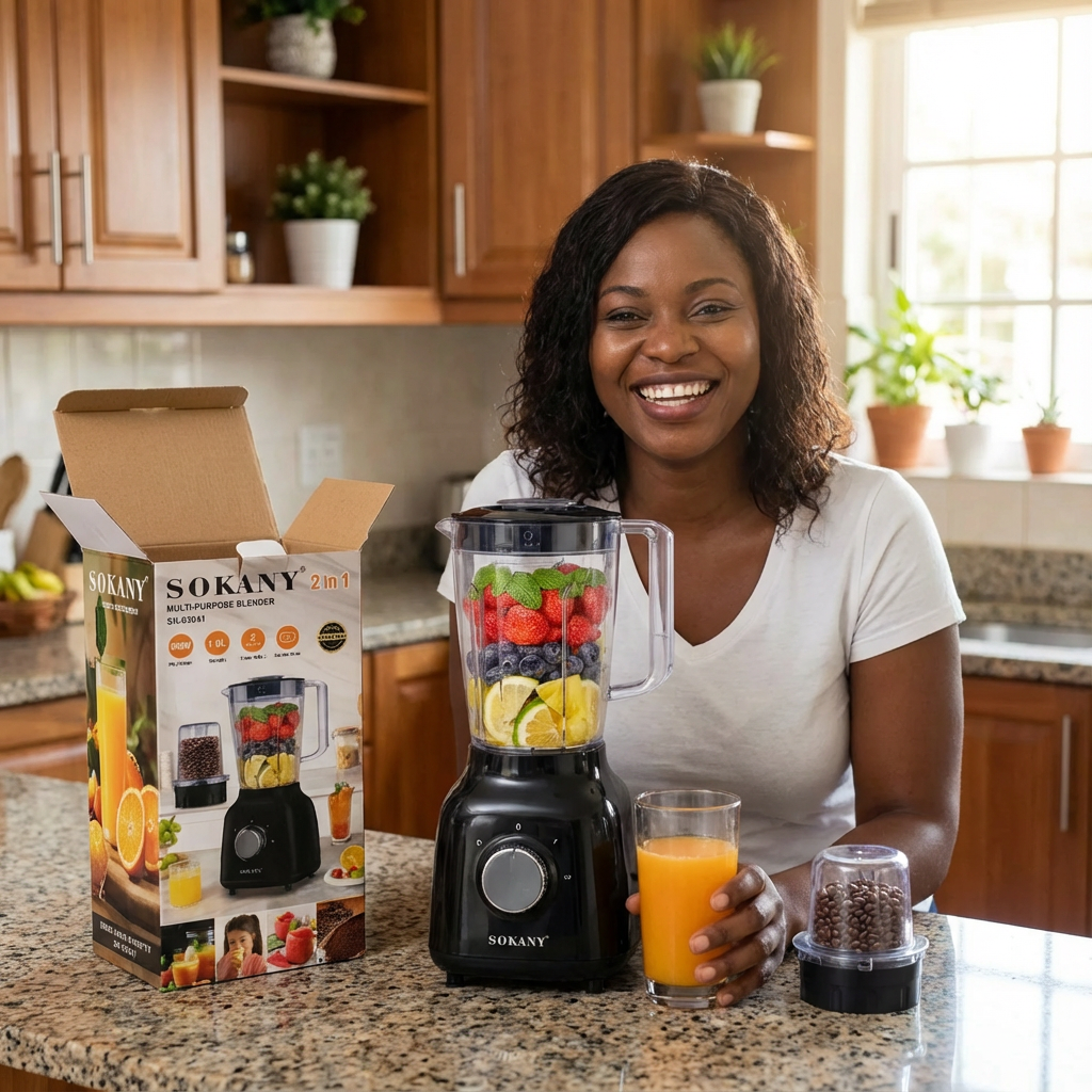 MIXEUR 2 EN 1 + PACK DE COUTEAUX OFFERT