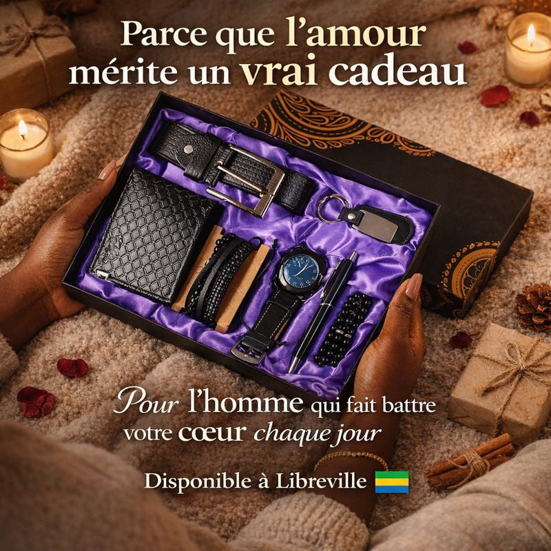 Coffret Homme  7 en 1 Élégance Absolue