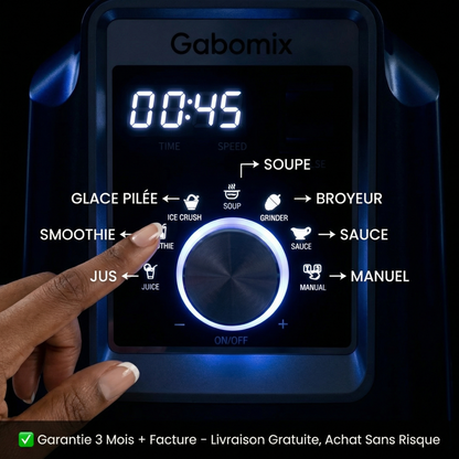 GABOMIX CATERPILLAR  Un Mixeur Ultra Puissant