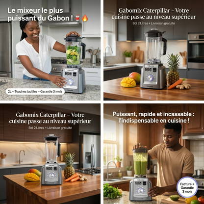 GABOMIX CATERPILLAR  Un Mixeur Ultra Puissant