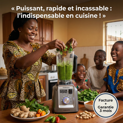 GABOMIX CATERPILLAR  Un Mixeur Ultra Puissant