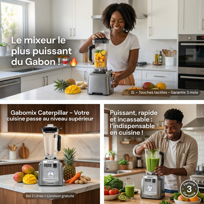 GABOMIX CATERPILLAR  Un Mixeur Ultra Puissant